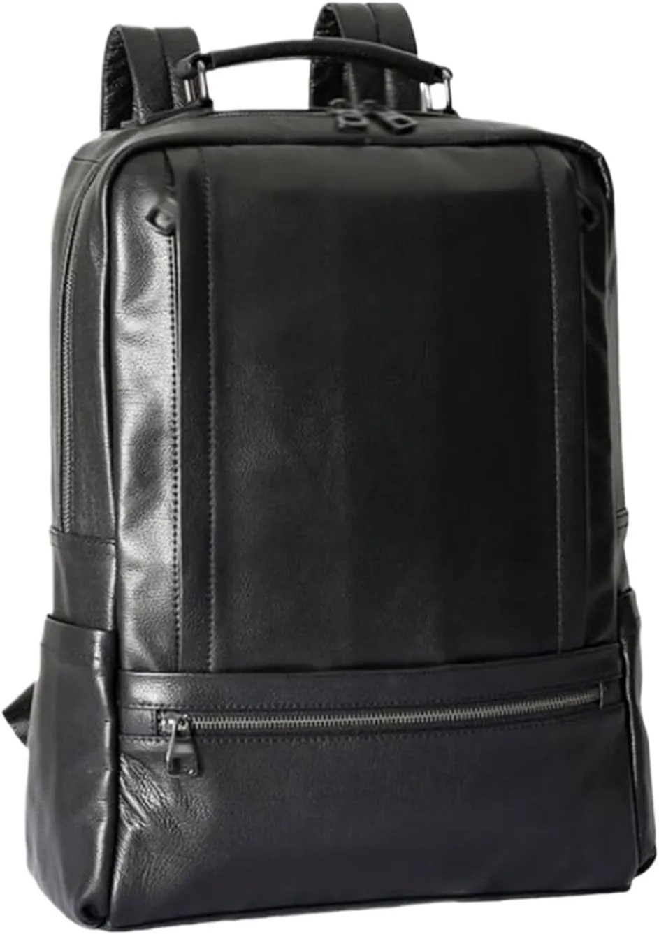 16.5Inch Travel Bags Genuine Leather Backpacks Mens Laptop Bags Computers Bags Casual Daypack Briefcases