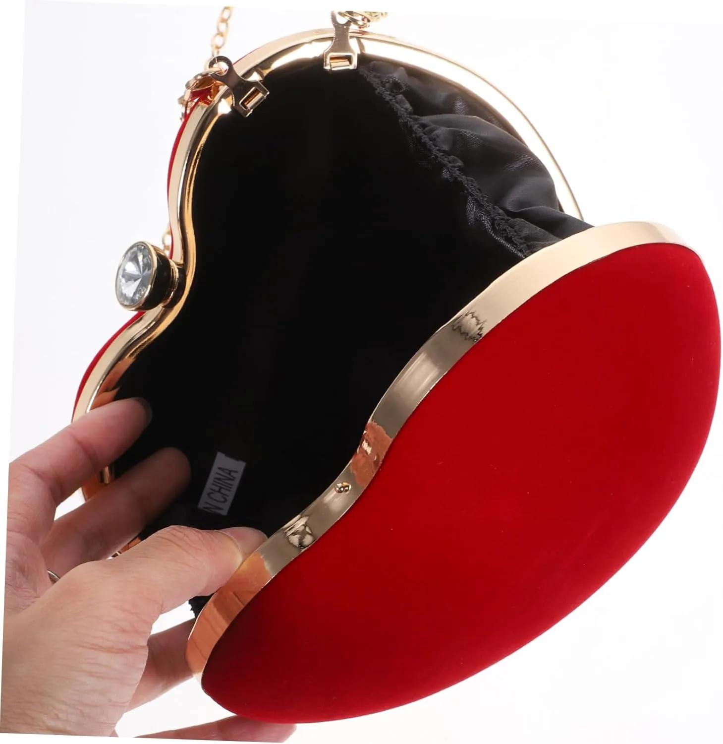 1pc Name Card Holder Business Cards Holder Heart Handbag Business Card Holders Party Packs Party Bag