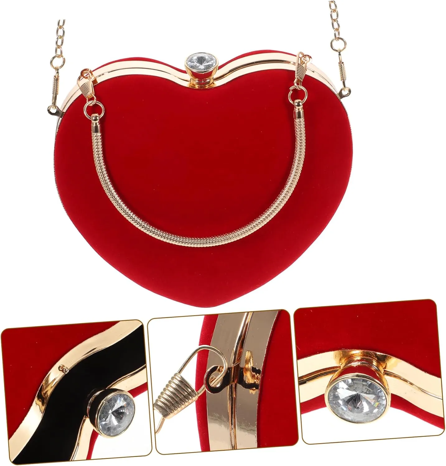 1pc Name Card Holder Business Cards Holder Heart Handbag Business Card Holders Party Packs Party Bag