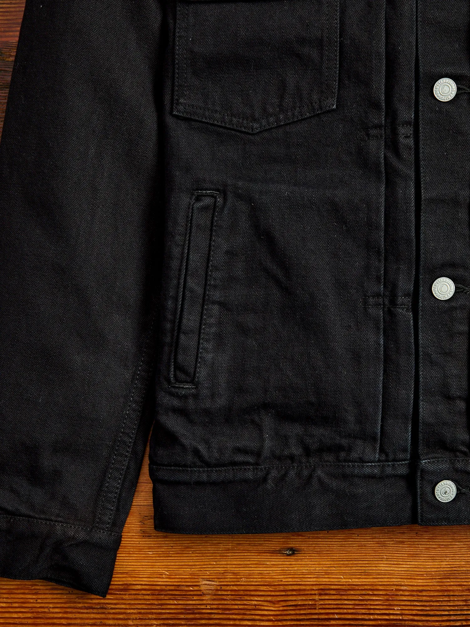 2105SP-OD "Sumi Ink Overdye" 15.7oz Selvedge Denim Type-2 Jacket