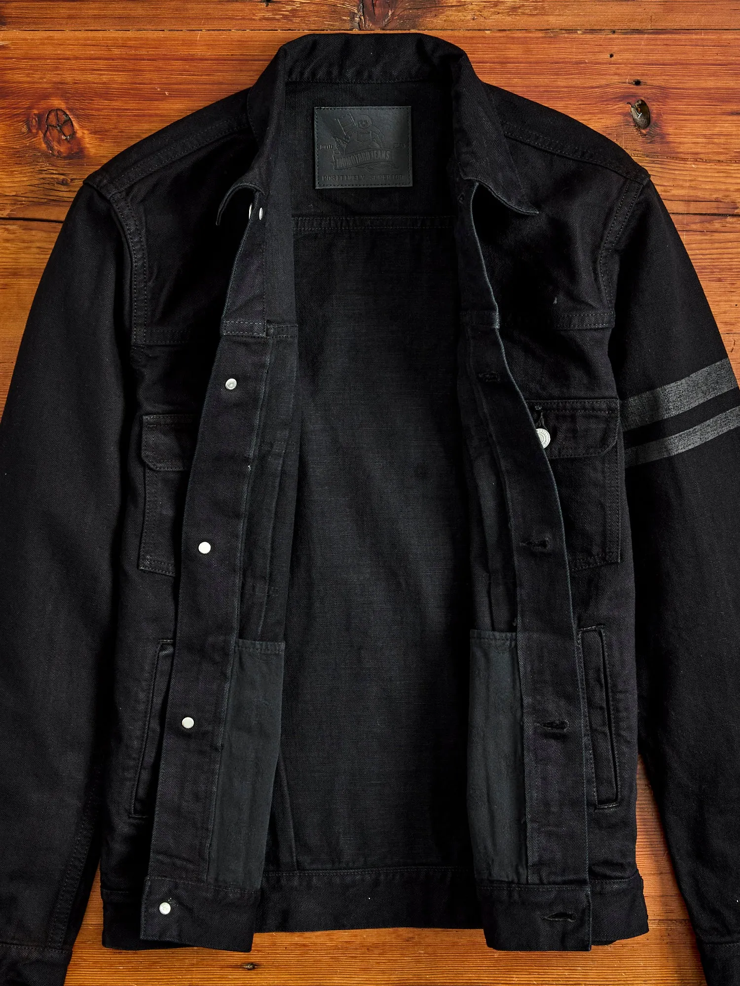 2105SP-OD "Sumi Ink Overdye" 15.7oz Selvedge Denim Type-2 Jacket