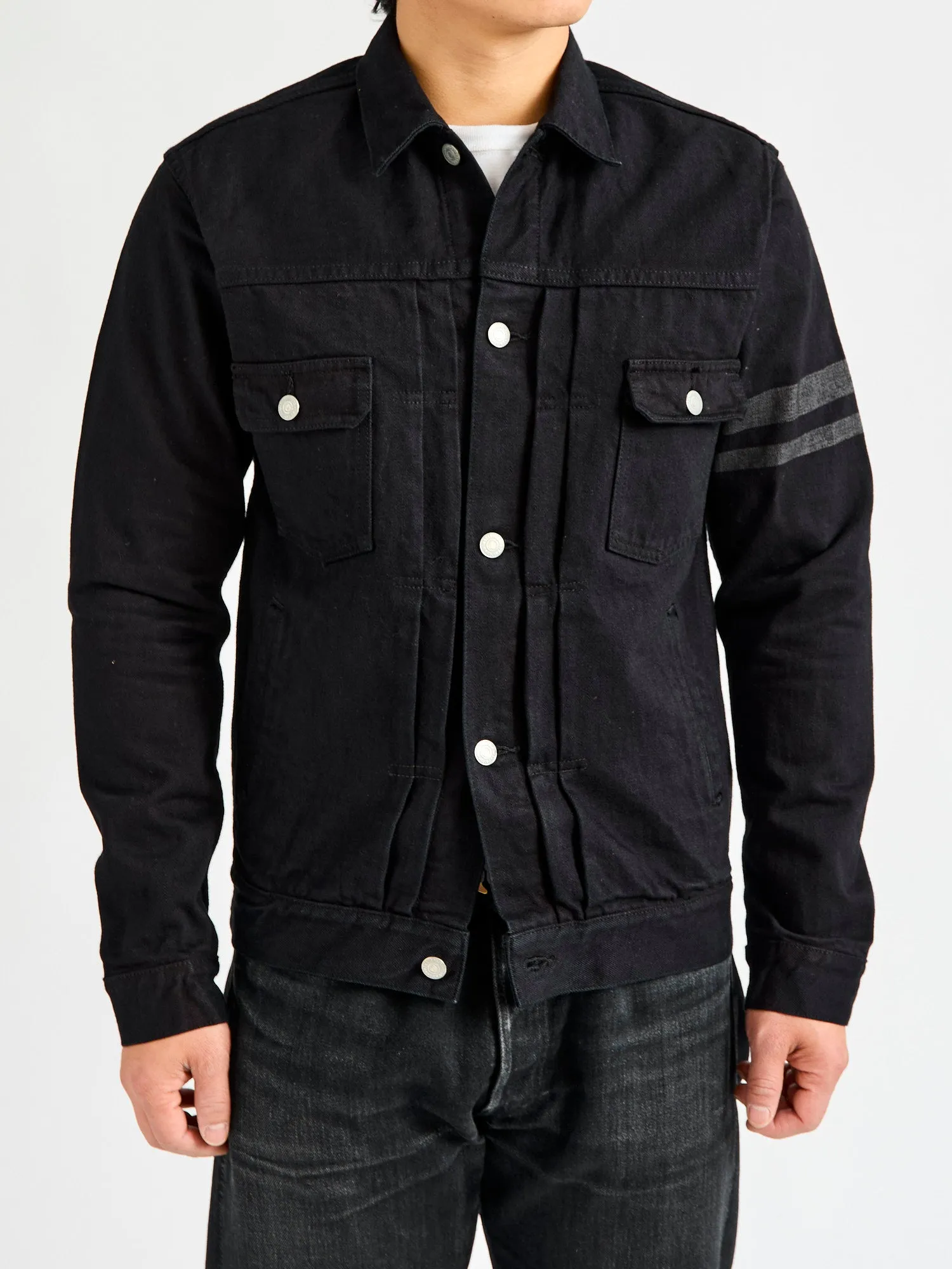 2105SP-OD "Sumi Ink Overdye" 15.7oz Selvedge Denim Type-2 Jacket