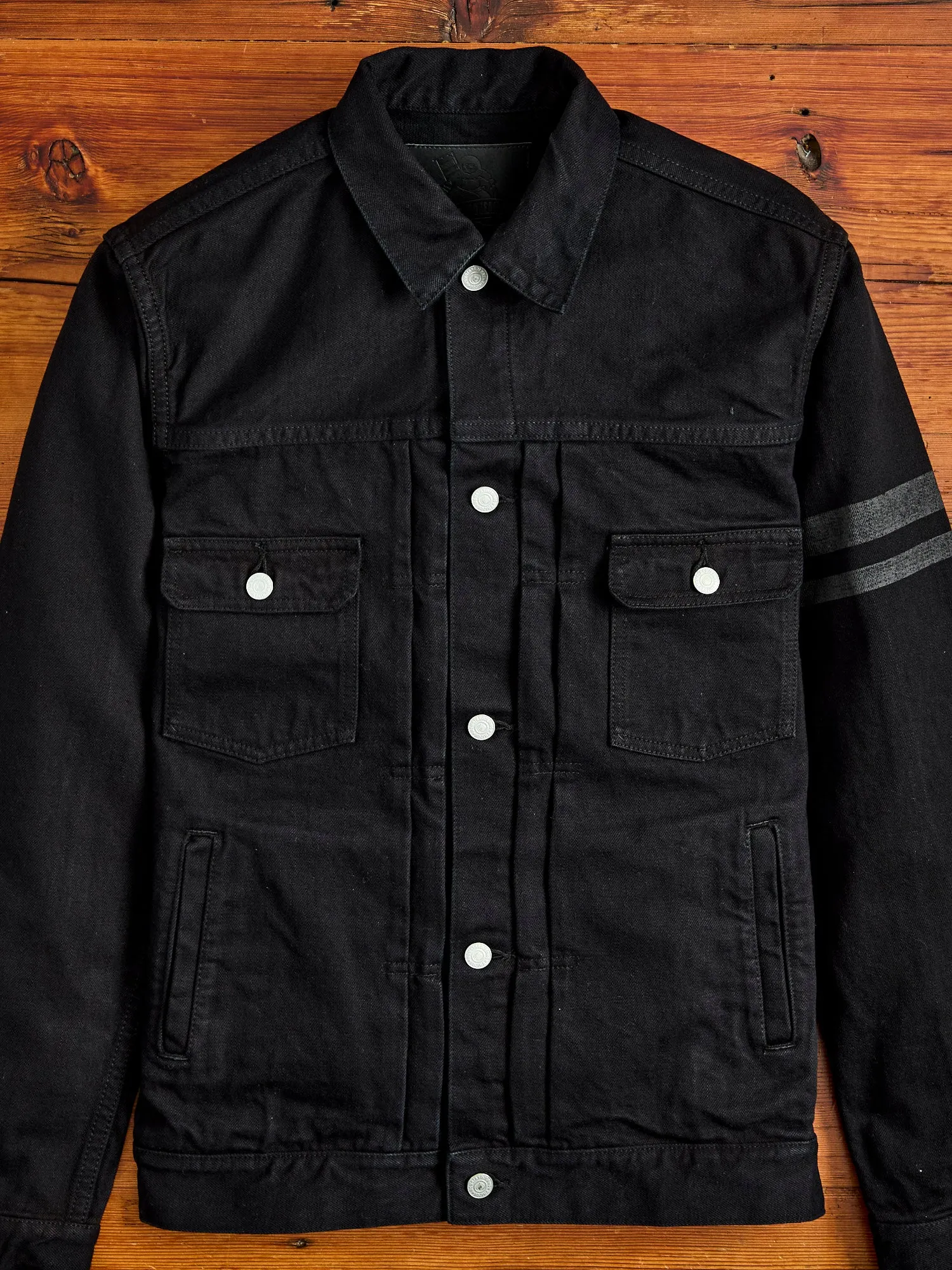 2105SP-OD "Sumi Ink Overdye" 15.7oz Selvedge Denim Type-2 Jacket