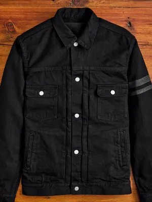 2105SP-OD "Sumi Ink Overdye" 15.7oz Selvedge Denim Type-2 Jacket