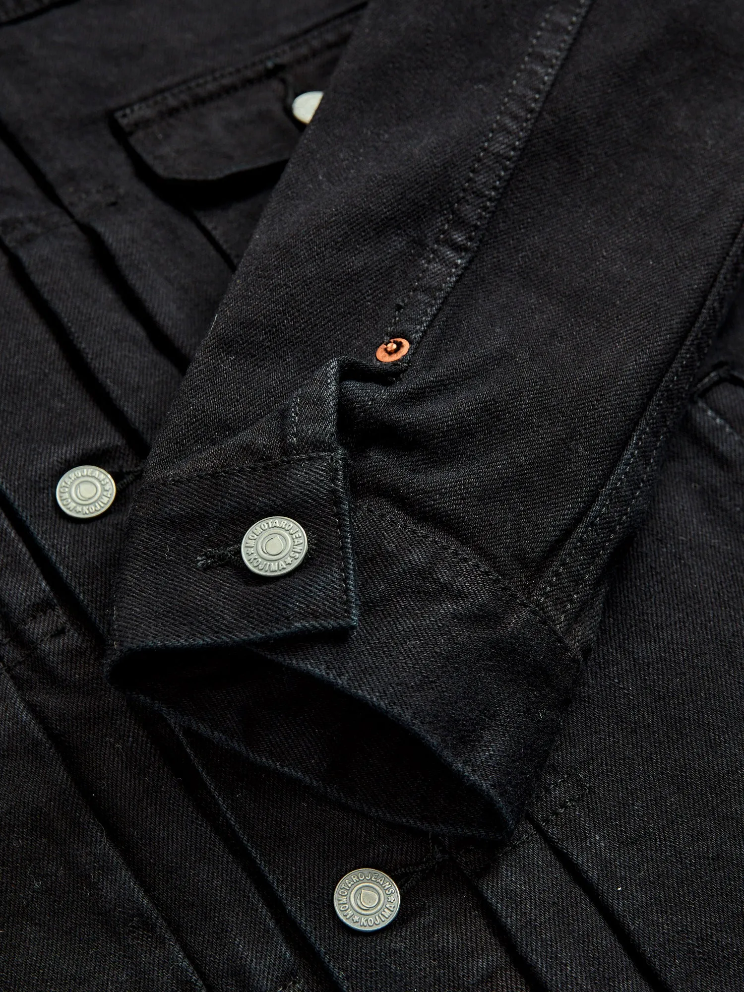 2105SP-OD "Sumi Ink Overdye" 15.7oz Selvedge Denim Type-2 Jacket