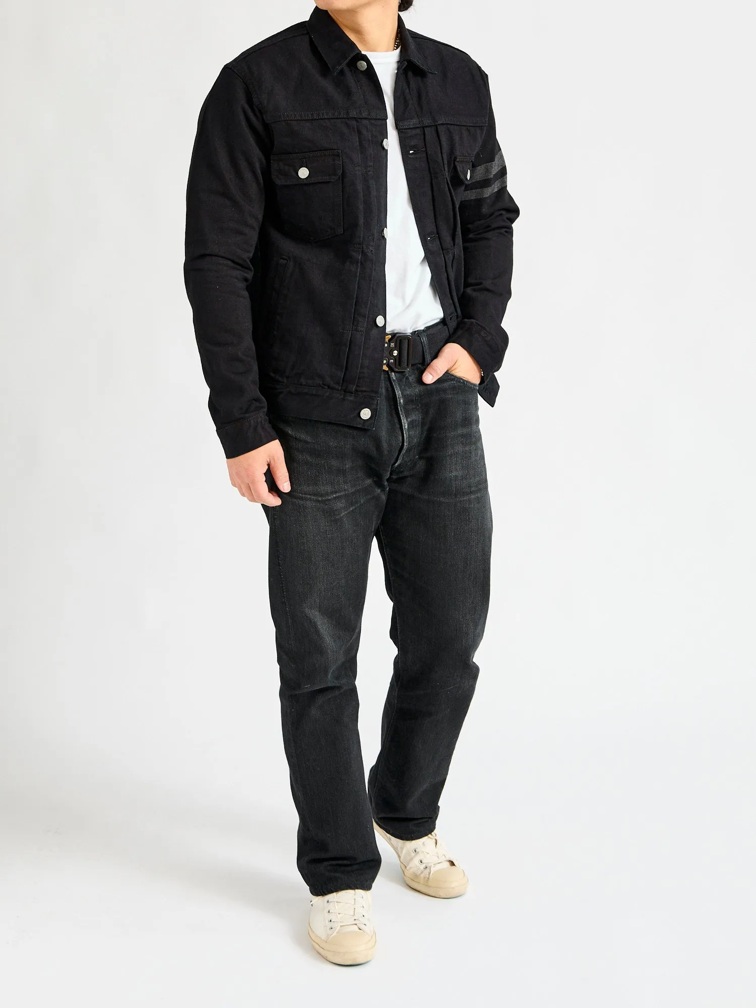 2105SP-OD "Sumi Ink Overdye" 15.7oz Selvedge Denim Type-2 Jacket