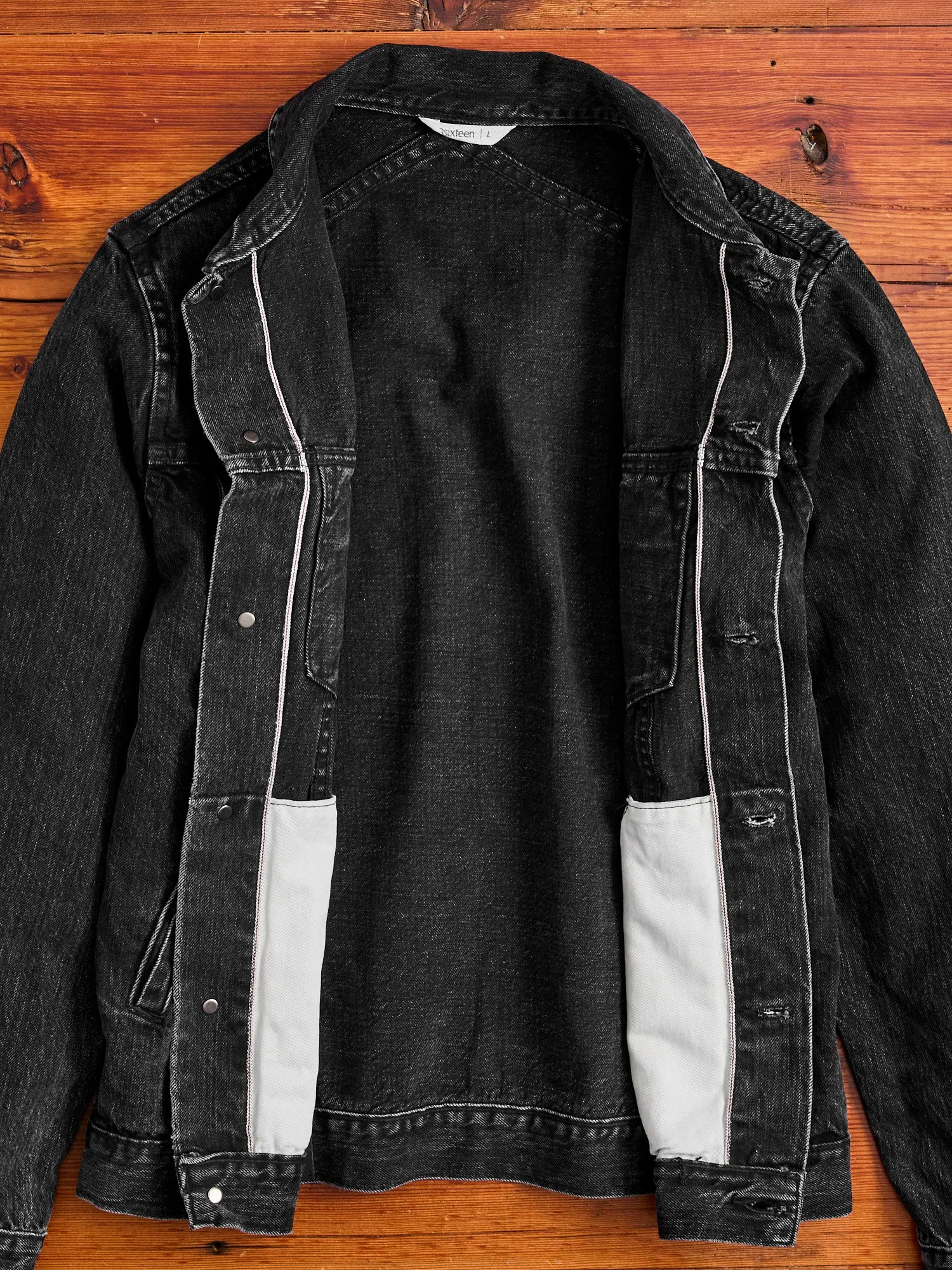 222x Stonewashed Type-3 Denim Jacket in Black
