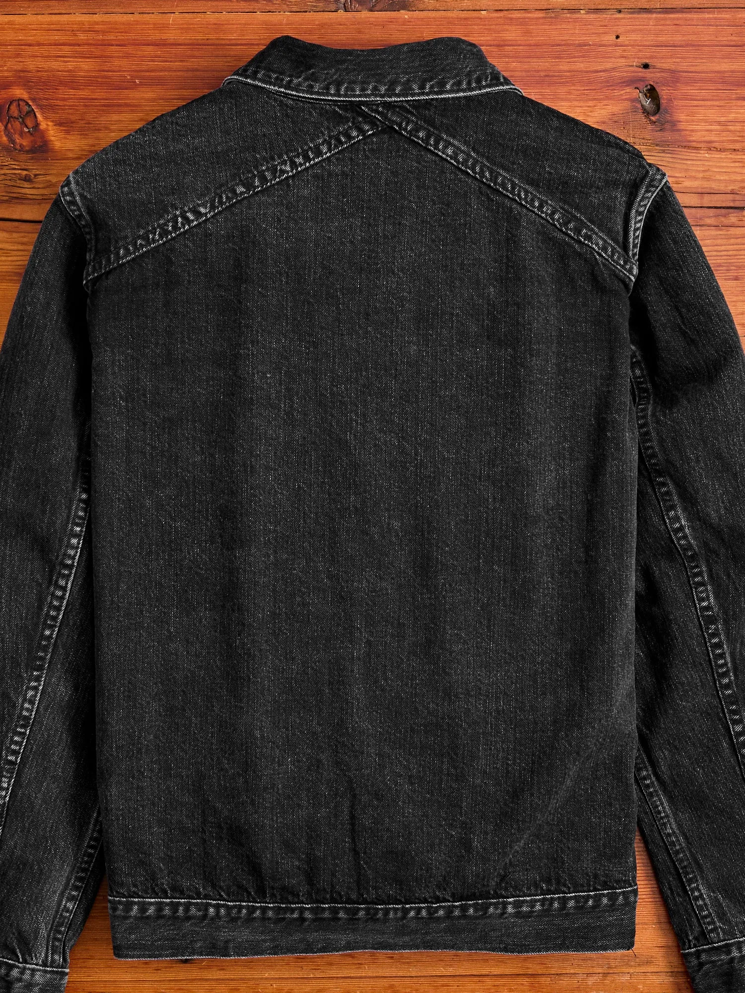 222x Stonewashed Type-3 Denim Jacket in Black