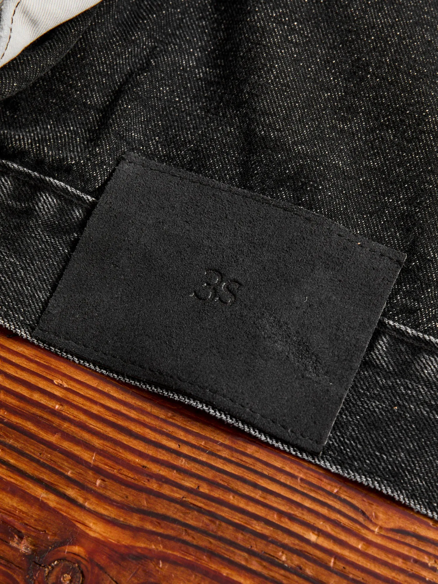 222x Stonewashed Type-3 Denim Jacket in Black