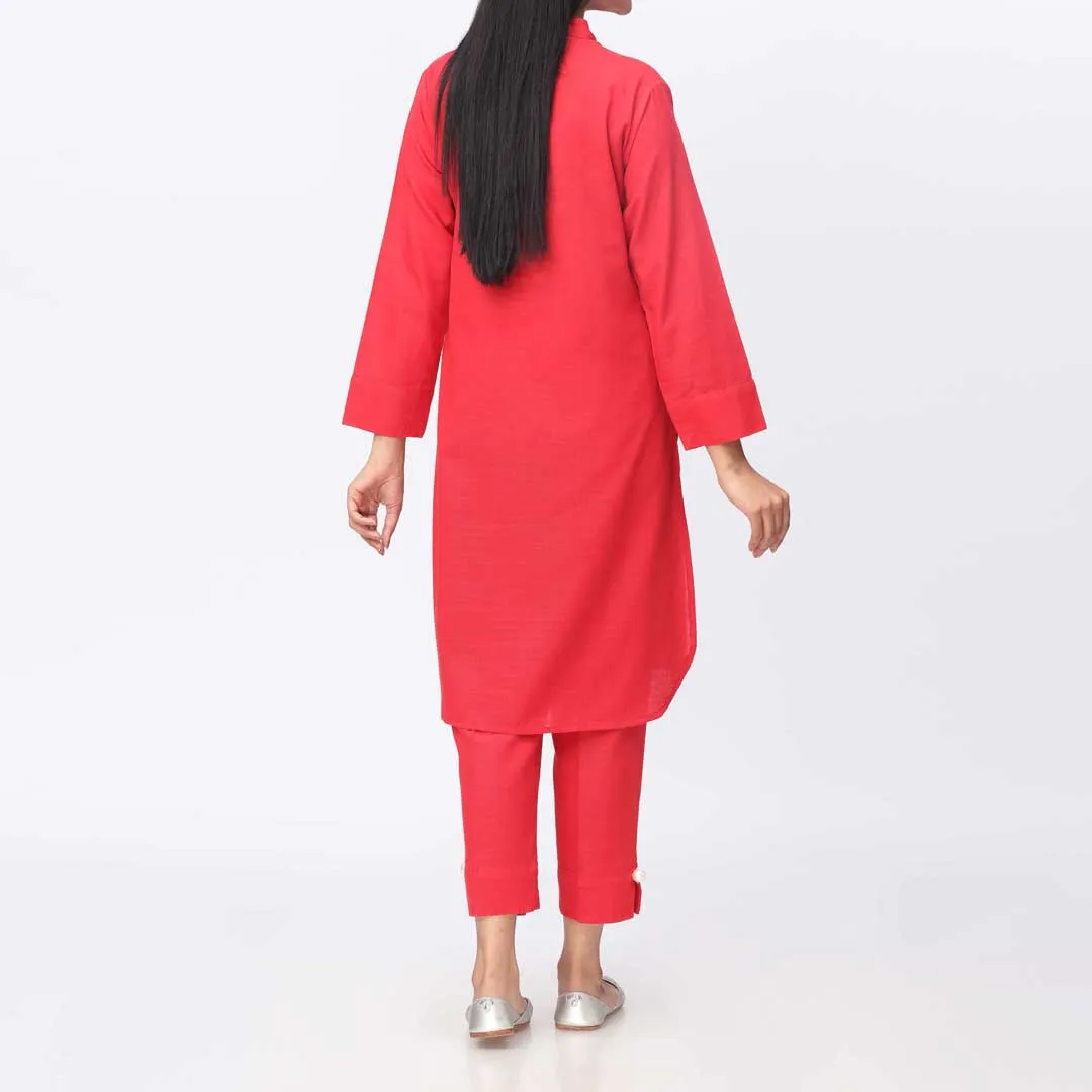 2PC- Solid Khaddar Suit PW9113