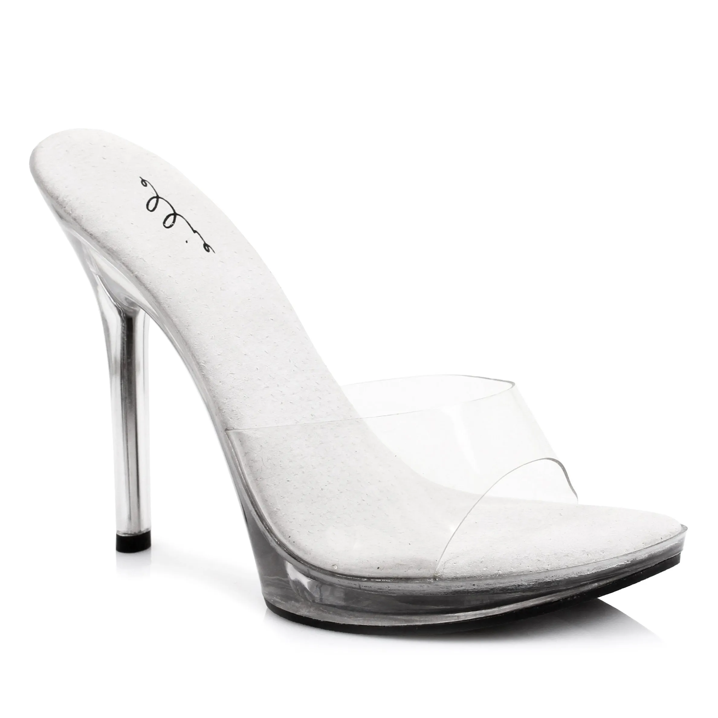 5 Heel Clear Mule