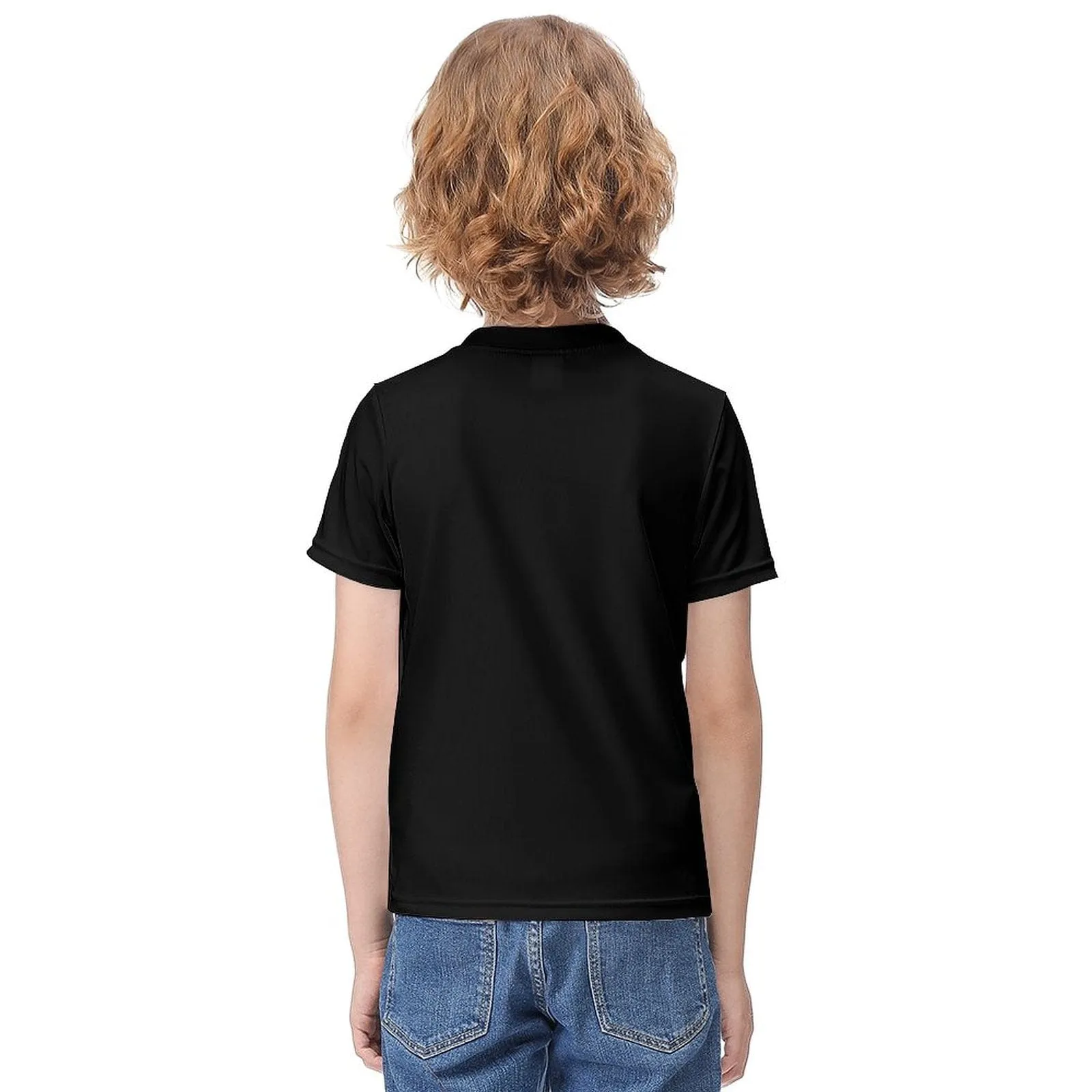 #6-12Y Custom Face Riding a Unicorn Cute Kid's T-shirt For Boy Girl