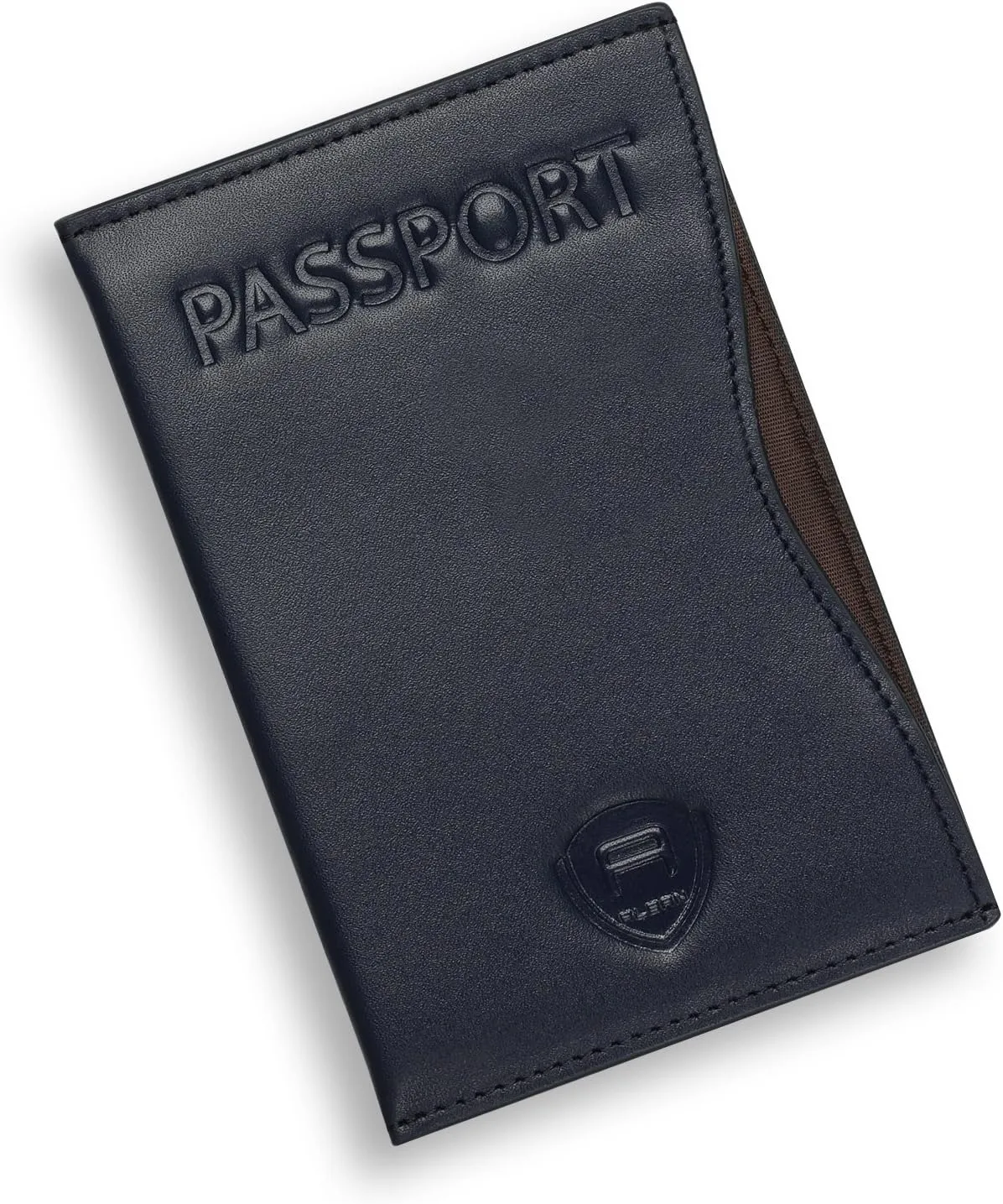 Alban RFID Passport Holder Women Men RFID Blocking Travel Passport Wallet Case Genuine Leather Passport Cover porta pasaporte