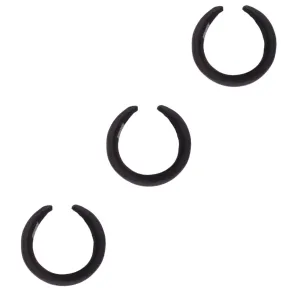 Angoily 3pcs Elegant Solid Color Sponge Hair Hoops for Women Versatile Headwear Accessory for Parties and Everyday Use for Christmas Birthdays and Cosplay Events