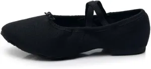 AOQUNFS Women's Professional Latin Ballroom Dance Shoes Closed Toe Practice Teaching Shoes for Salsa, Waltz