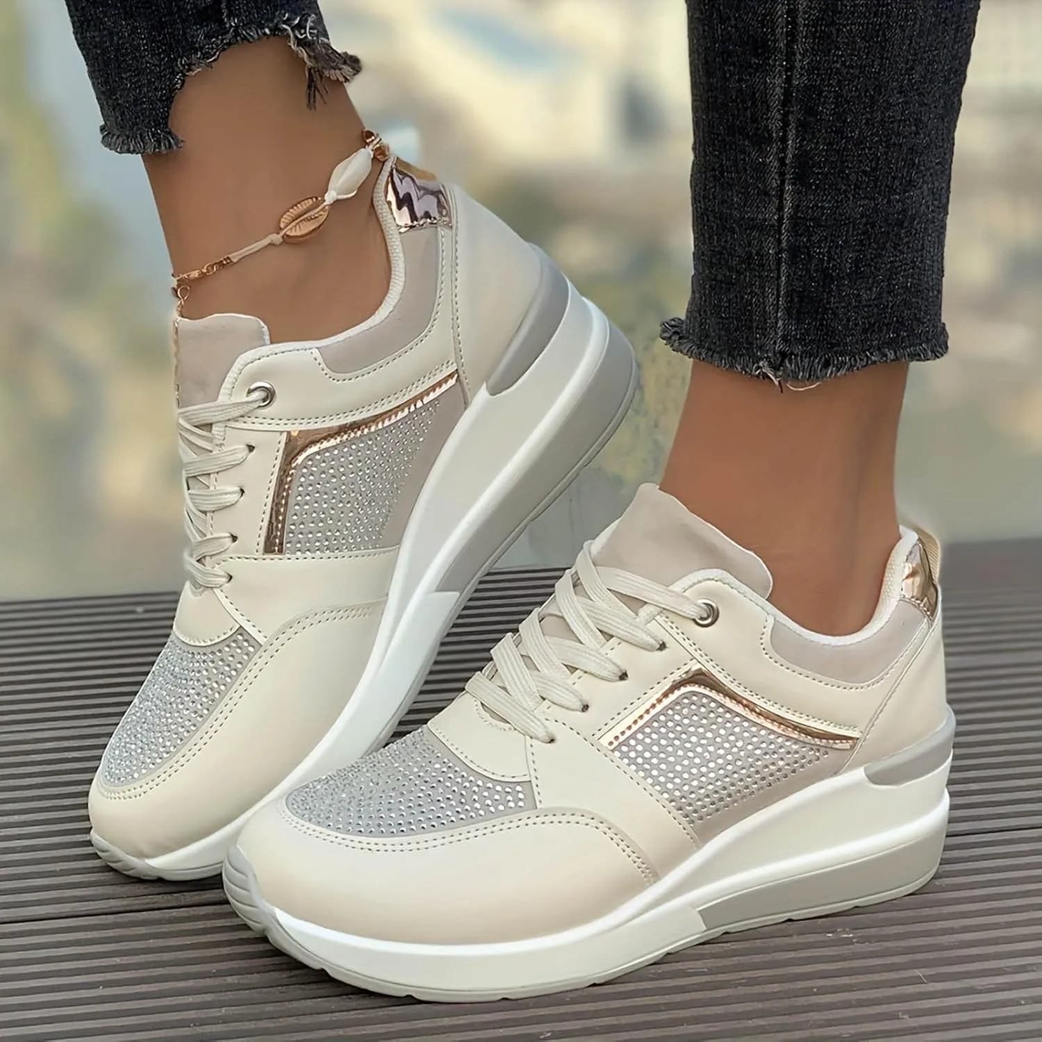 Arch Support Slip on Sneakers for Women Air Cushion Orthopedic Sneakers with Arch Support Fly Woven Mesh Shoe