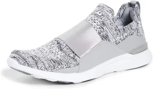 Athletic Propulsion Labs (APL) Techloom Bliss Heather Grey/White/White 10 B (M)