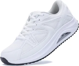 Autper Womens Walking Shoes Arch Support Orthotic Fashion Sneakers Air Tennis Shoes for Plantar Fasciitis Pain Relief US 6-11