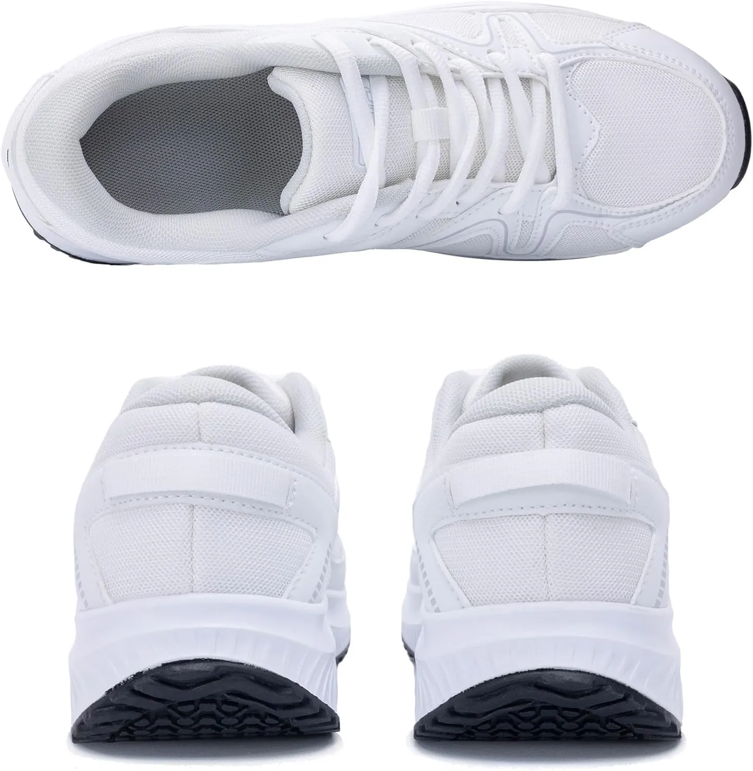 Autper Womens Walking Shoes Arch Support Orthotic Fashion Sneakers Air Tennis Shoes for Plantar Fasciitis Pain Relief US 6-11