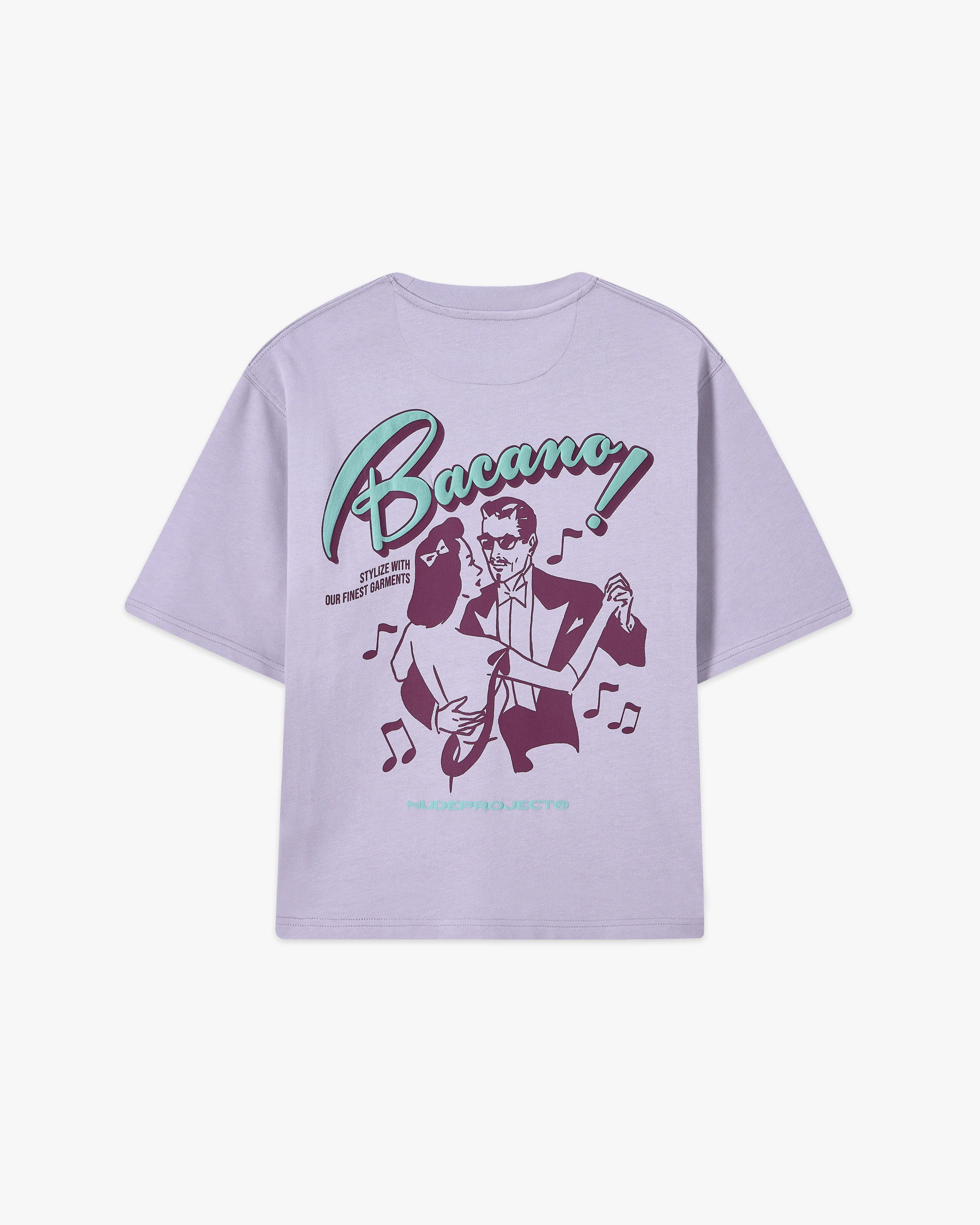 BACANO CROPPED TEE LILAC