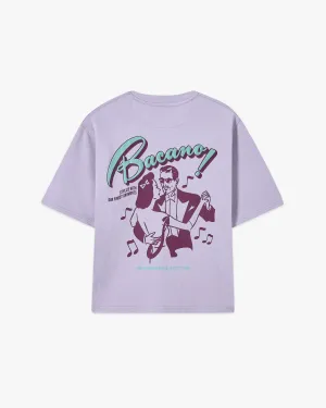 BACANO CROPPED TEE LILAC