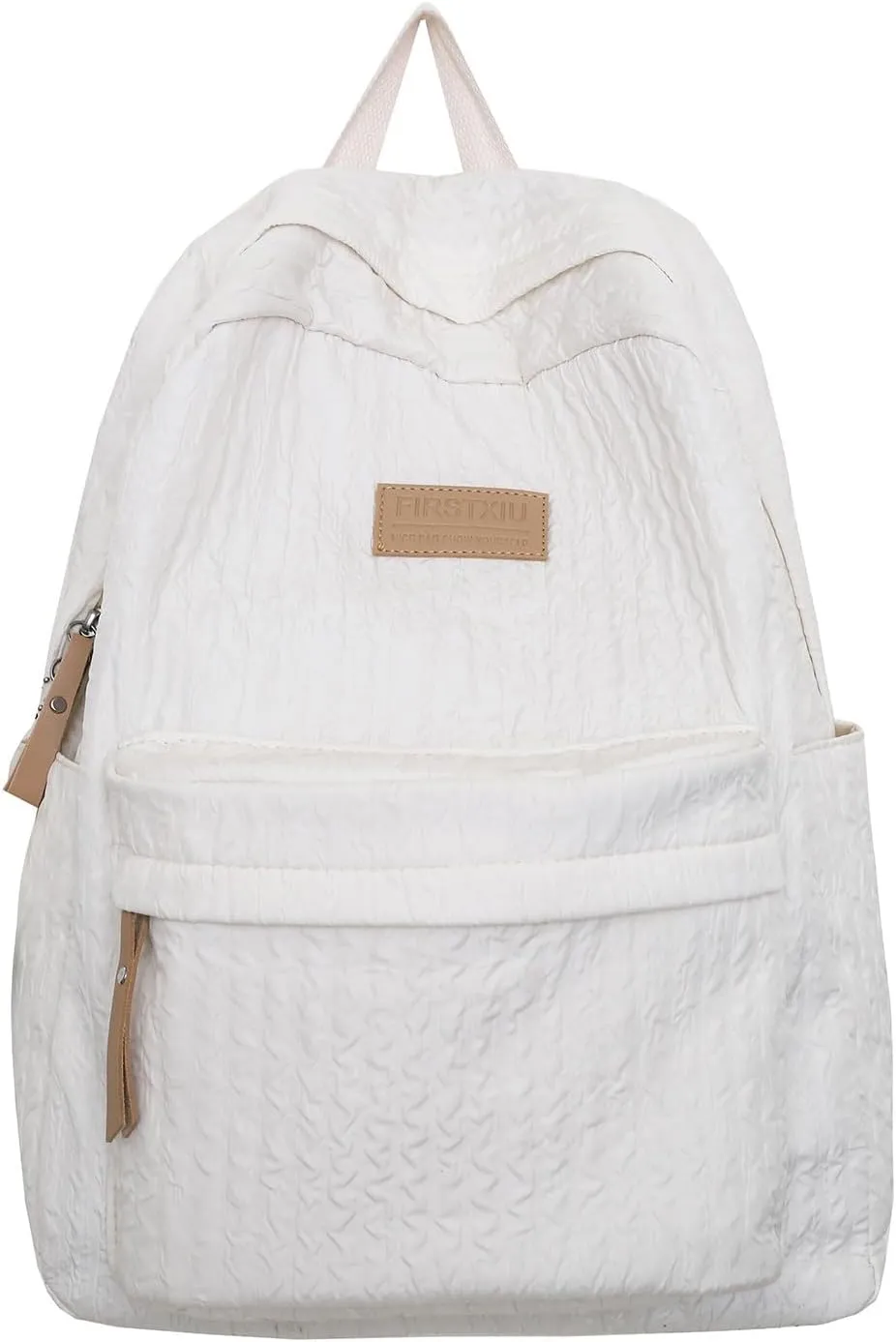 Backpack New Durable Load Reducing Large Capacity Student Shoulders Bag Camera Backpacks for Women (White, One Size)