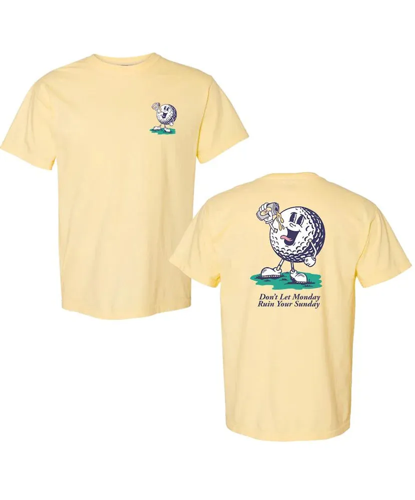 Barstool Don't Let Mondays Ruin Your Sunday Golf Tee