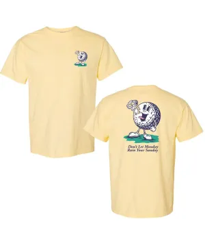Barstool Don't Let Mondays Ruin Your Sunday Golf Tee
