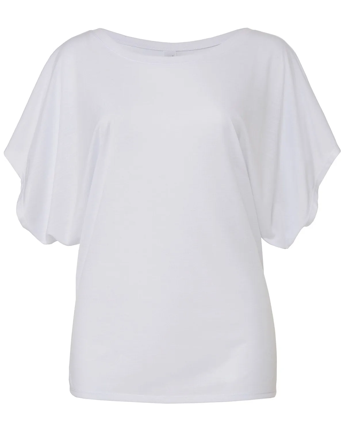 Bella   Canvas Ladies' Flowy Draped Sleeve Dolman T-Shirt