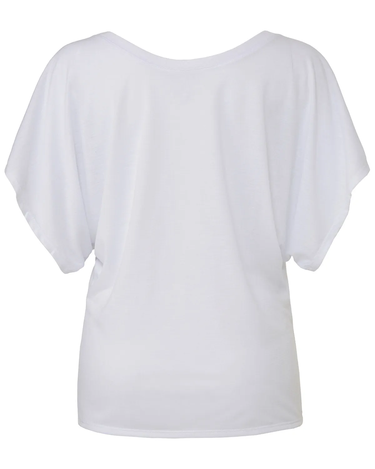 Bella   Canvas Ladies' Flowy Draped Sleeve Dolman T-Shirt