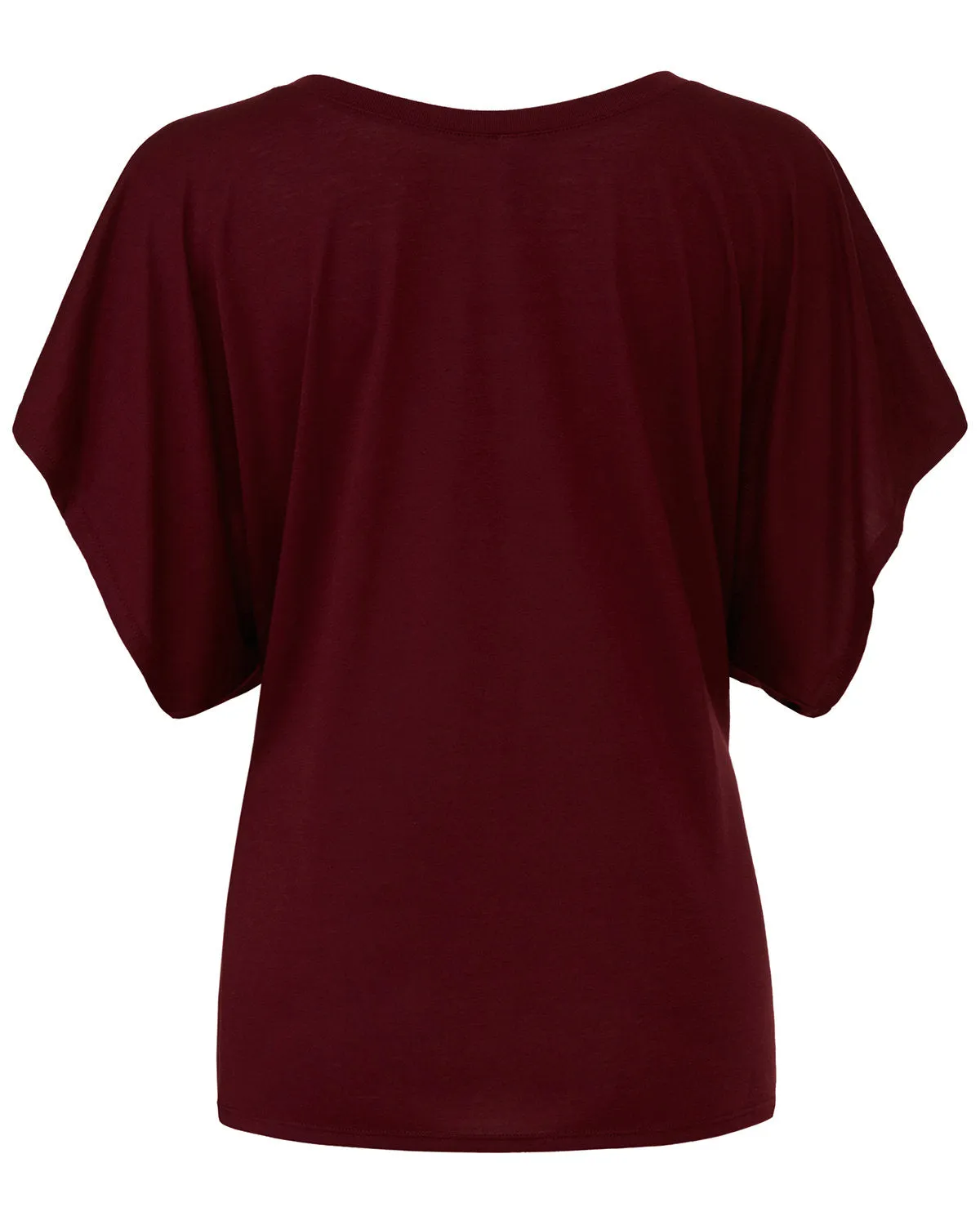 Bella   Canvas Ladies' Flowy Draped Sleeve Dolman T-Shirt