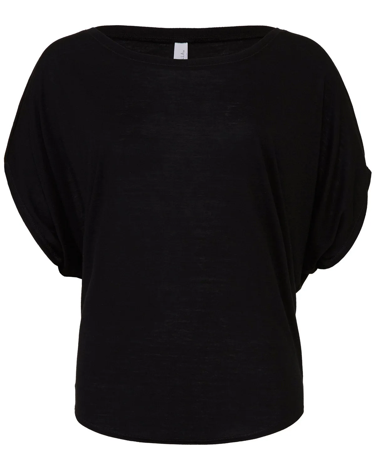 Bella   Canvas Ladies' Flowy Draped Sleeve Dolman T-Shirt