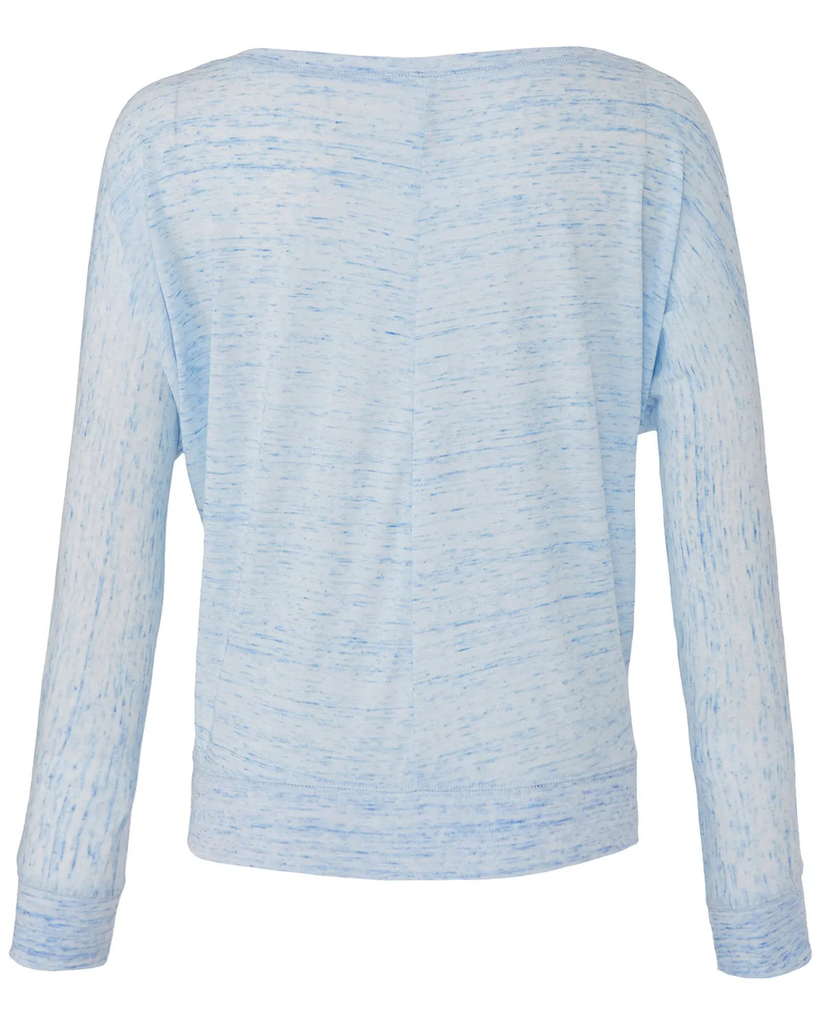 Bella   Canvas Ladies' Flowy Long-Sleeve Off Shoulder T-Shirt