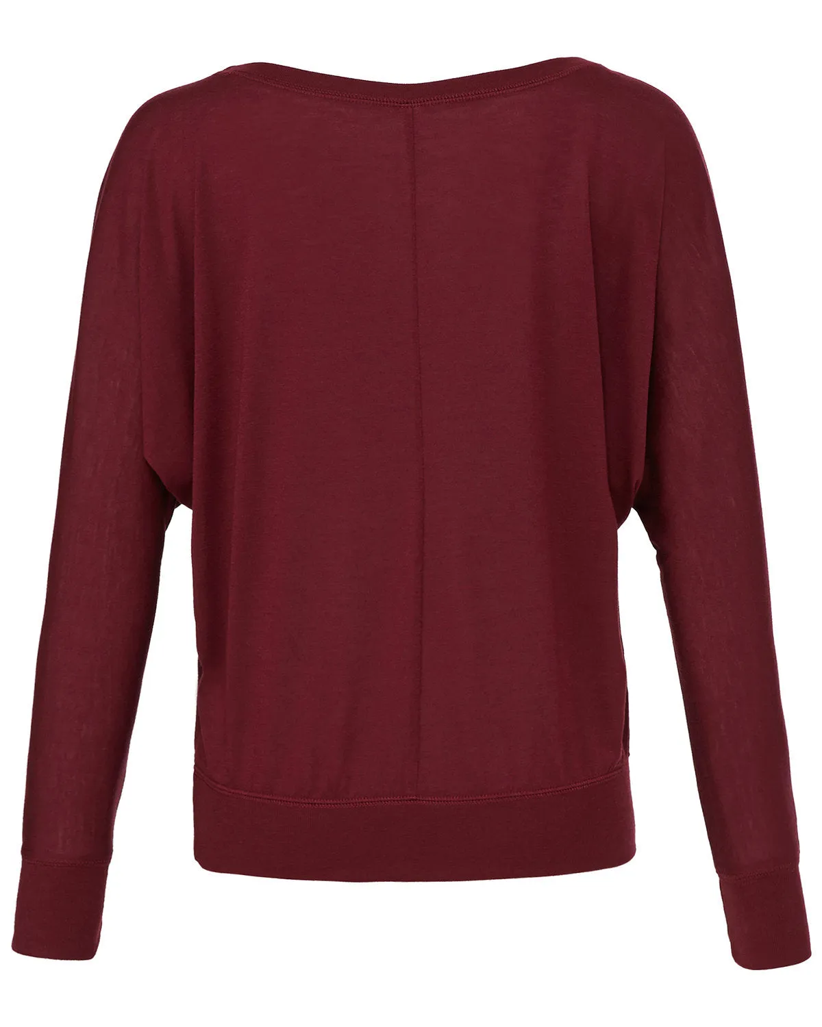 Bella   Canvas Ladies' Flowy Long-Sleeve Off Shoulder T-Shirt