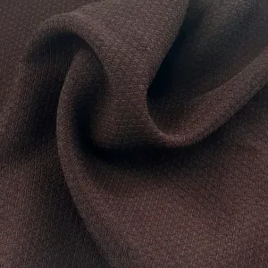 Brown | Diamondette Suiting - SKU 6653 #U73