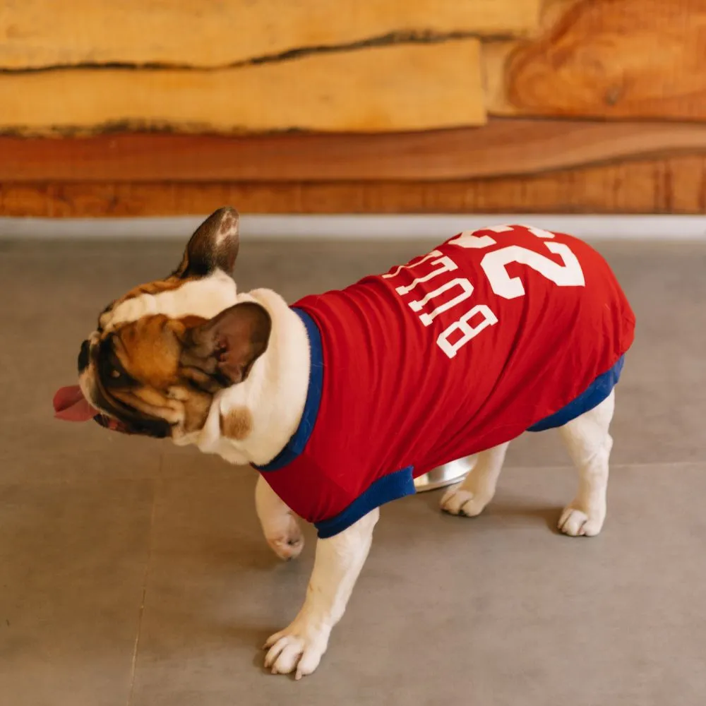 Bulls 23 Jersey Dog T-Shirt