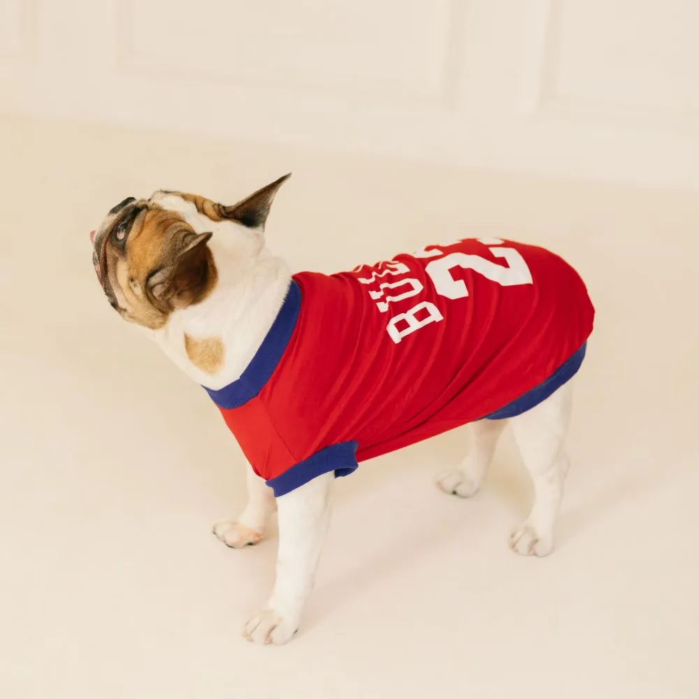 Bulls 23 Jersey Dog T-Shirt