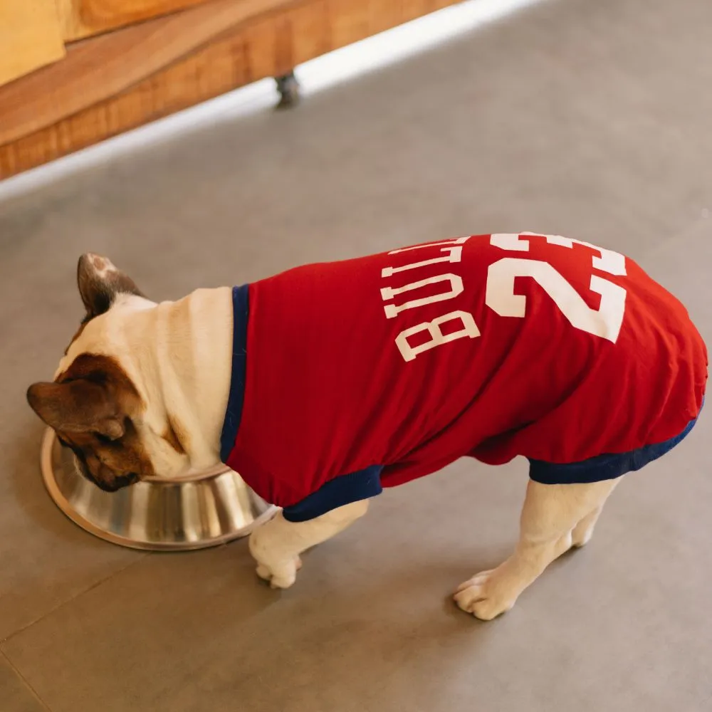 Bulls 23 Jersey Dog T-Shirt