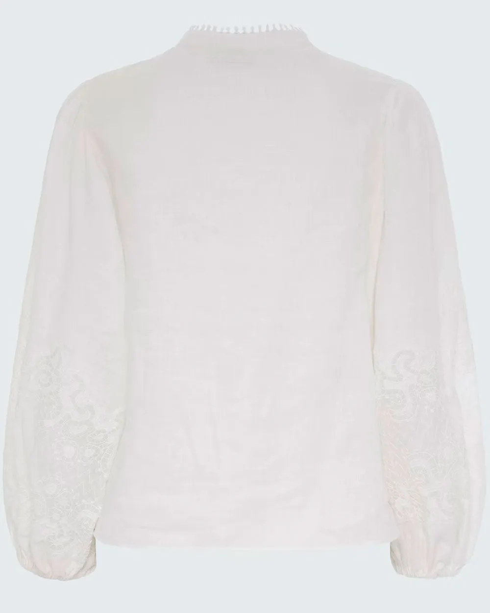 Camellia White Delicate Transparencies Blouse