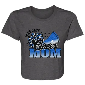 Cheer Mom B8882 Ladies' Flowy Cropped Tee