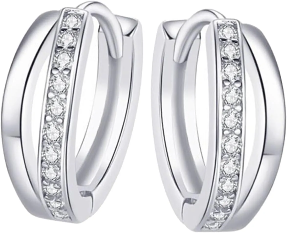 Classic Small Earrings Hoops for Women Fashion Jewelry Minimalist Statement Earrings