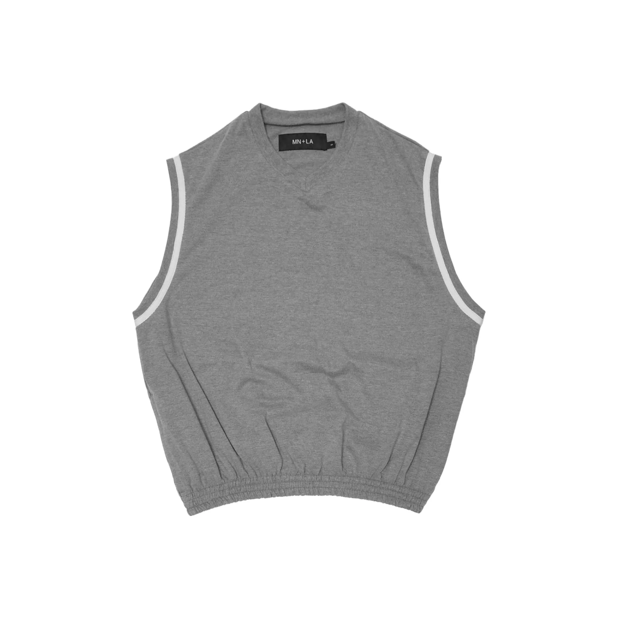 CLUB VEST IN HEATHER GREY