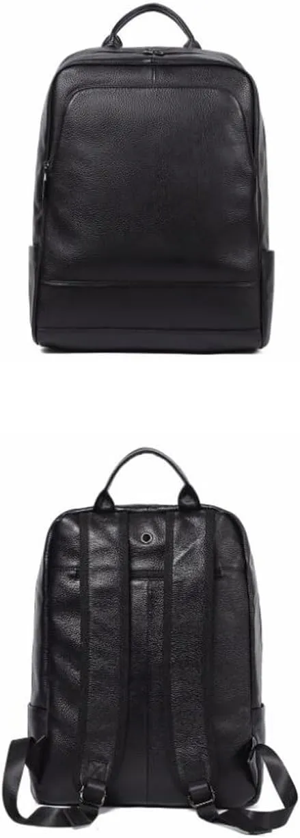 Computers Bags Mens Backpacks Genuine Leather Laptop Bags Casual Daypack Briefcases Luggage Travel Bags