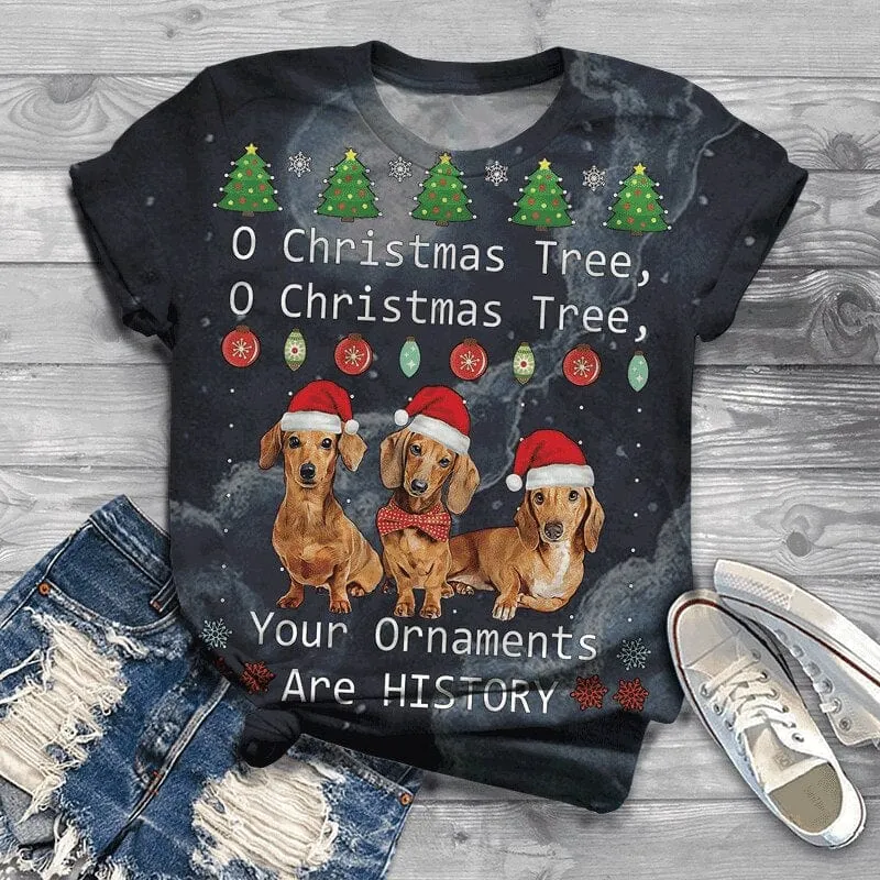 Dachshund Christmas Shirts