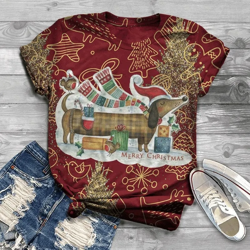 Dachshund Christmas Shirts