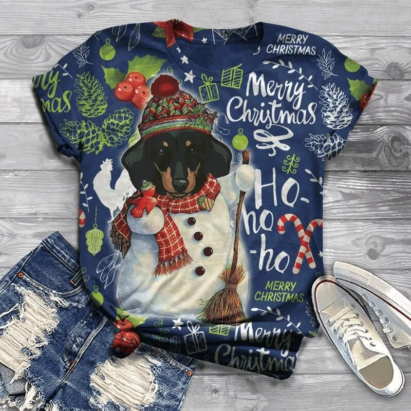 Dachshund Christmas Shirts