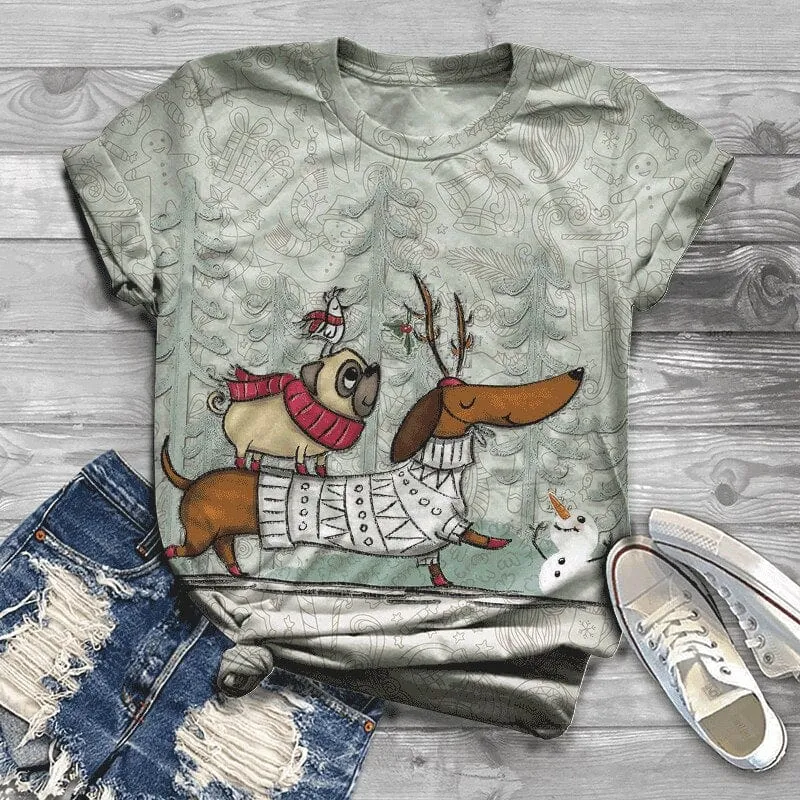 Dachshund Christmas Shirts
