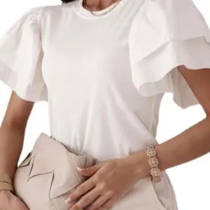 Daisy Bell Sleeve Top (Small-2X)