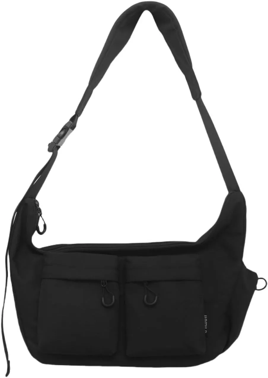 Dallaswind Large Capacity Messenger Canvas Bag, Dallaswind Large Crossbody Bag Shoulder Purse, Vintage Canvas Satchel