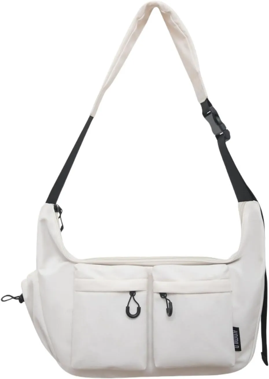Dallaswind Large Capacity Messenger Canvas Bag, Dallaswind Large Crossbody Bag Shoulder Purse, Vintage Canvas Satchel